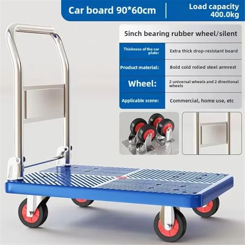 Carretilla Plegable Multifuncional de 4 Ruedas miniatura 2