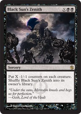 Amazon.com: Magic: the Gathering - Black Sun's Zenith - Mirrodin
