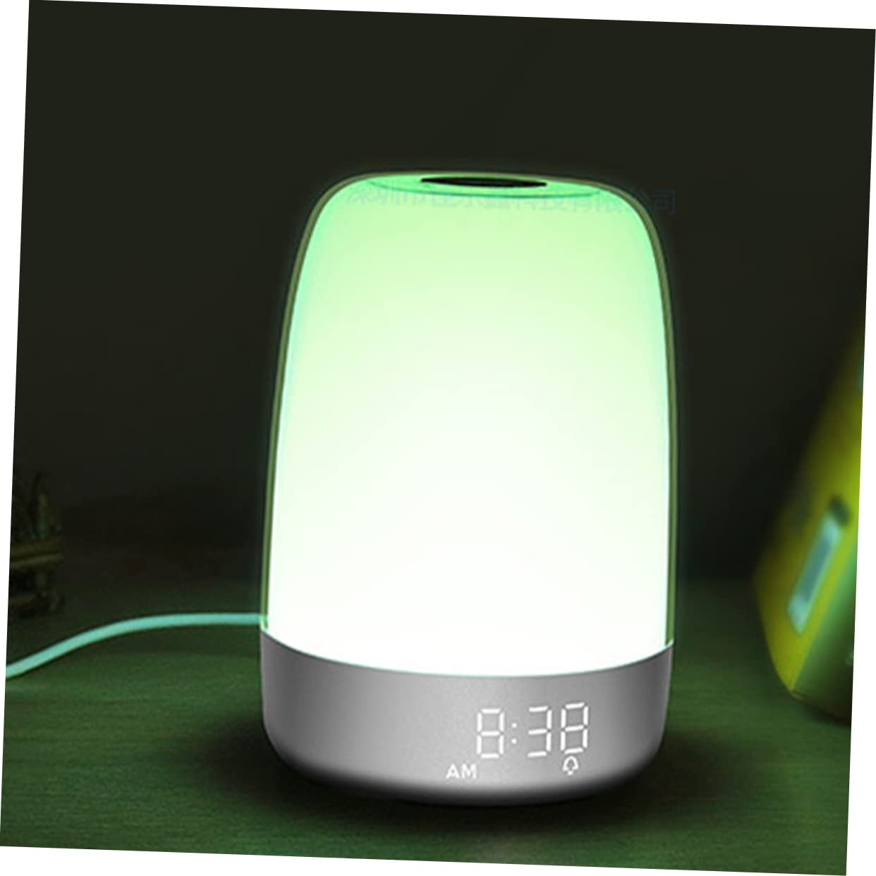 LED Licht Wecker mit Touch Nachtlicht und Zeitschaltuhr für Schlaflicht