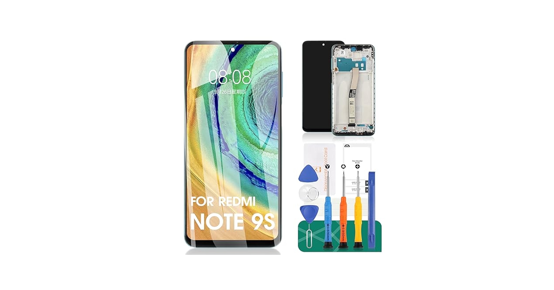 レドミノート9s Amazon.com: for Redmi Note 9S LCD Display for Xiaomi Redmi