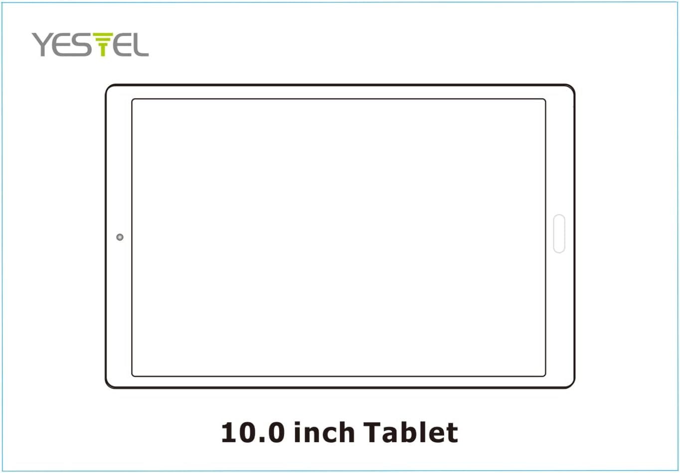 YESTEL Tablet 10 Pollici con Tastiera, Android HD Tablet con 4 GB RAM 64 GB ROM 1TB Espandibili, Batteria 8000mAh, 5 MP + 8 MP, WiFi | Bluetooth | OTG, con Custodia + Penna, Nero YESTEL Tablet 10 Pollici con Tastiera, Android HD Tablet con 4 GB RAM 64 GB ROM 1TB Espandibili, Batteria 8000mAh, 5 MP + 8 MP, WiFi | Bluetooth | OTG, con Custodia + Penna, Nero