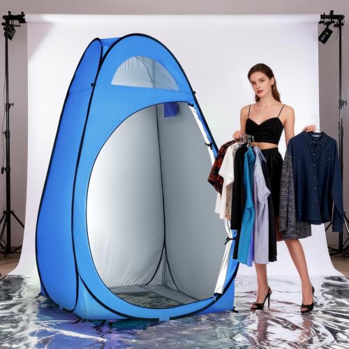 VINGLI Pop Up Shower Tent, Carpa de Ducha Instantánea con Bolsa de Transporte miniatura 4