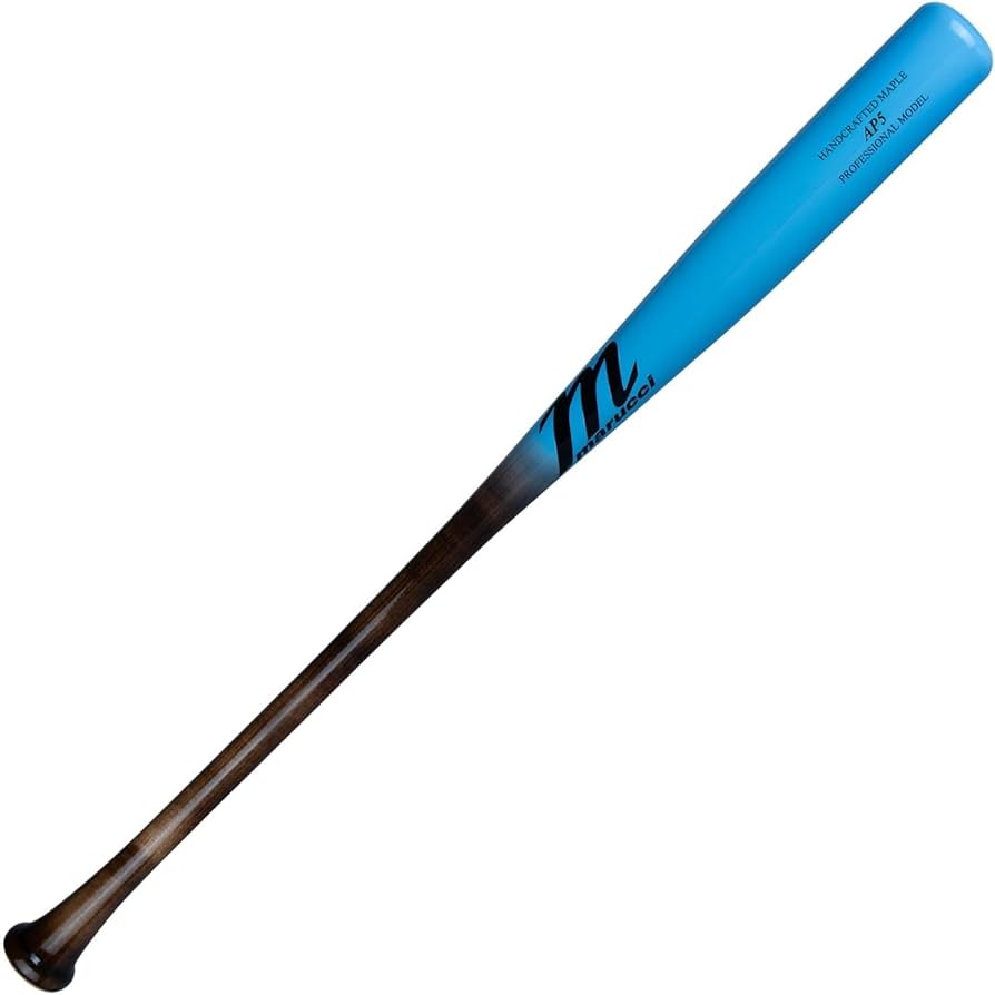 バット Marucci Pro Model Maple MBR 33.5 MARUCCI AP5 PRO Model Flame Fade/Baby Blue Adult Maple Wood