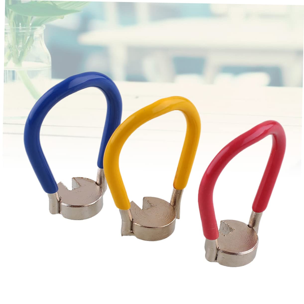 Uonlytech 3 Set di Regolatori per Chiavi A Brugola Nichelati Facili da Usare per Il Trasporto 6 Pezzi * 3