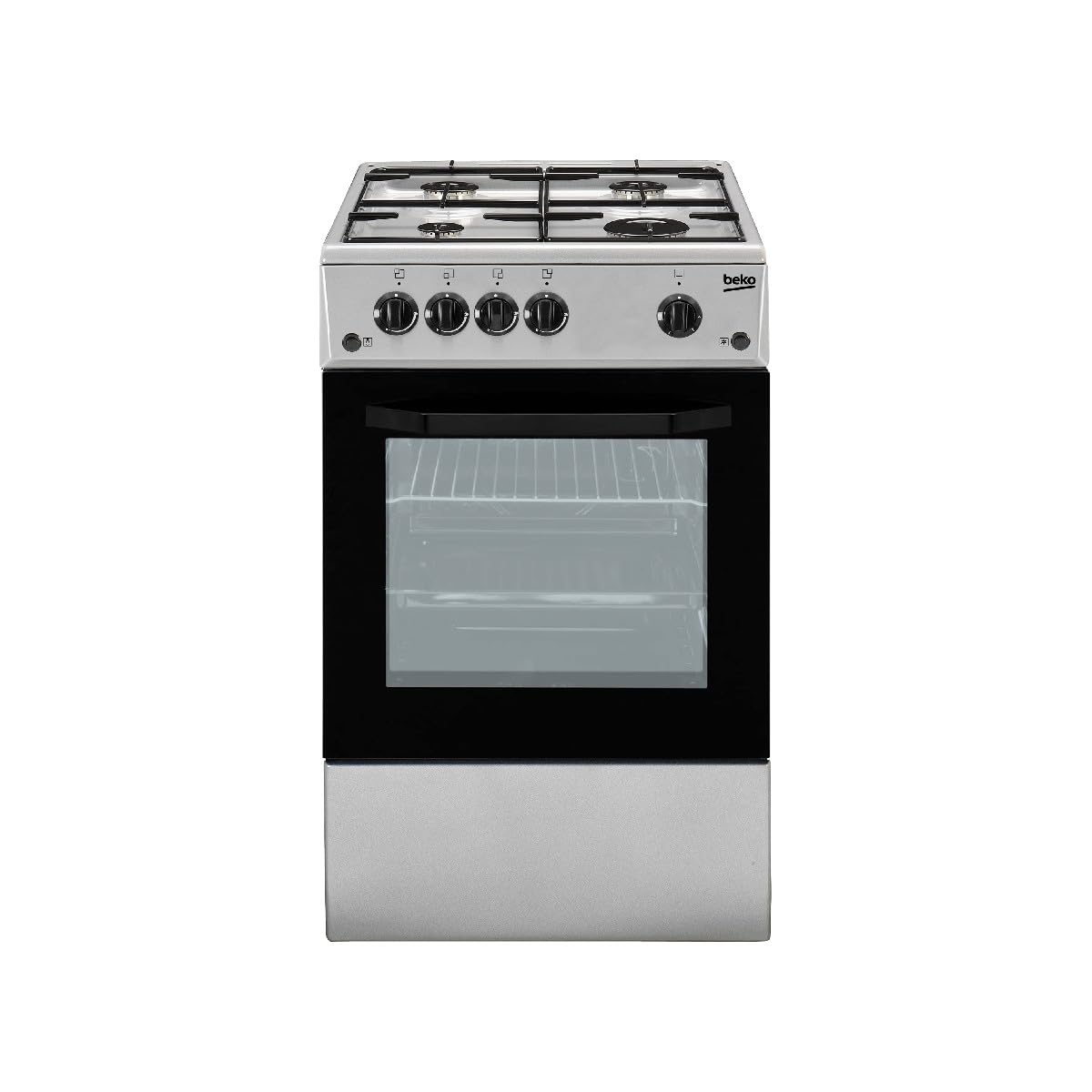 Beko CSG42011FS Libera installazione Piano cottura a gas Argento cucina