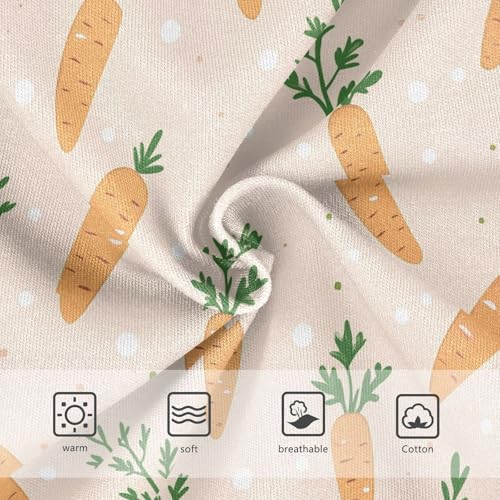 Girls Underwear Soft Cotton Carrots Kids Panties in Sizes 2/3t, 4t, 5t, 6 and 83