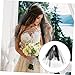 Veemoon 2Pcs Double Layer Mesh Veils with Hair Combs for Elegant for Weddings Fashion Shows and Photo Props Stylish Cover for Gentle Look