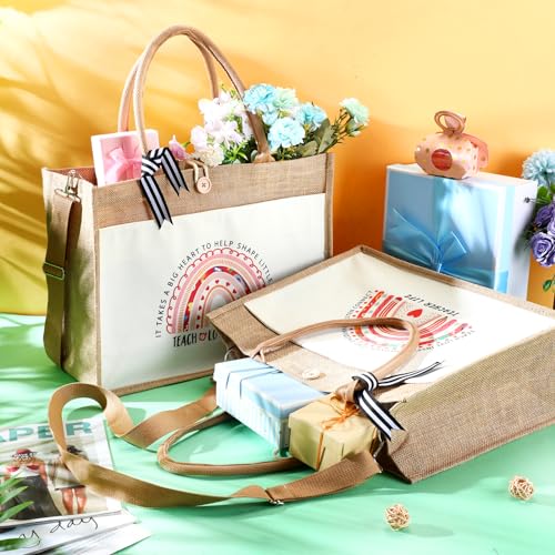 4 Bolsas Tote de Lona para Apreciación de Maestros miniatura 3