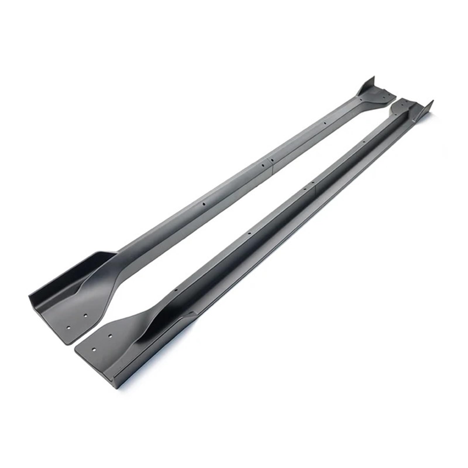 Car Side Skirt Extension Splitter A Pair Compatible for Jeep Grand Cherokee SRT/SRT8/Trackhawk 2012-2021 Plate Lip Bumper Winglet Body Kit(Matte Black)