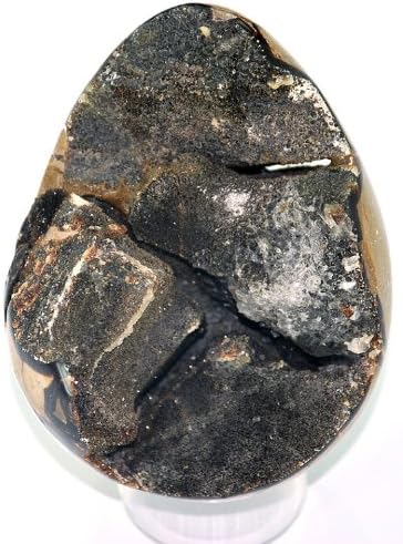 NEW Rare Druzy Geode, Tourmaline, Geode Septarian Egg, Rare, Druzy Quartz, Dragonstone, Healing Crystals, Crystal Egg