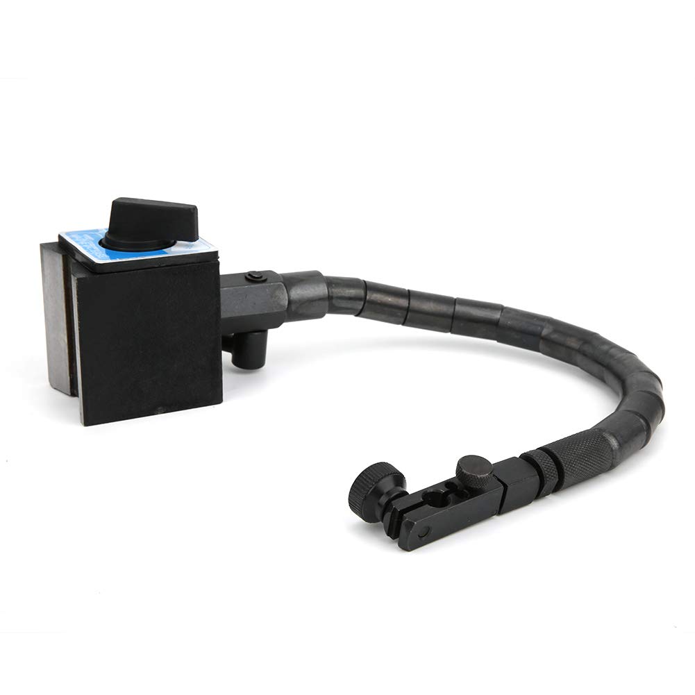 Messuhrhalter, Messuhr Magnetfuß, Magnetfuß Flexibler Halter Universal Test Indicator Magnethalter 588N 364mm lang