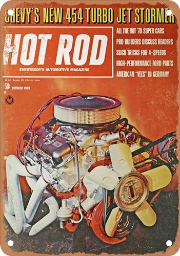 Metal Sign - Watch Car TV Shows & Motorsports Online Auto TV Shows on MotorTrend 1 - Vintage Rusty Look