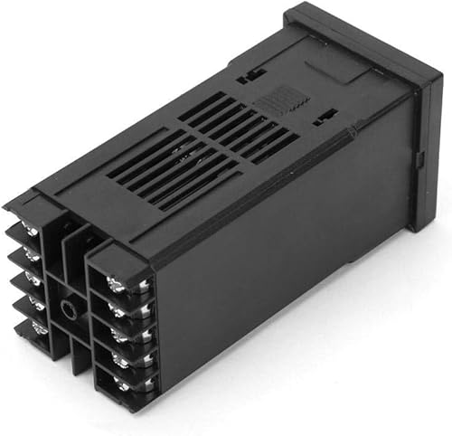 Miniatura 9 de Kit de controlador de temperatura PID con relé de estado sólido SSR 25A K Tipo Sensor de termopar 32.0-2,372.0 °F AC 110v-240v