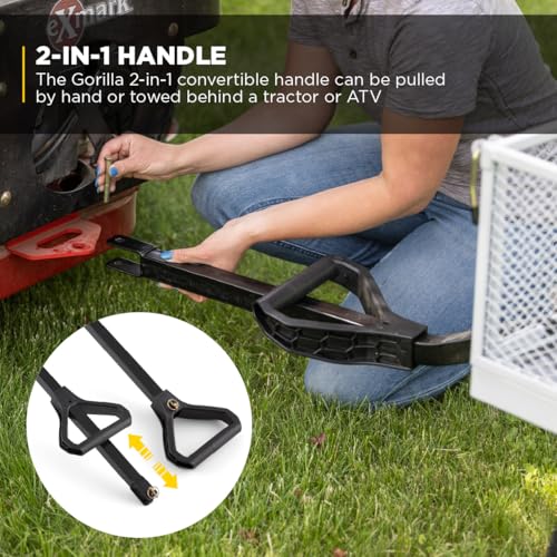 Steel Garden Cart with Removable Sides
