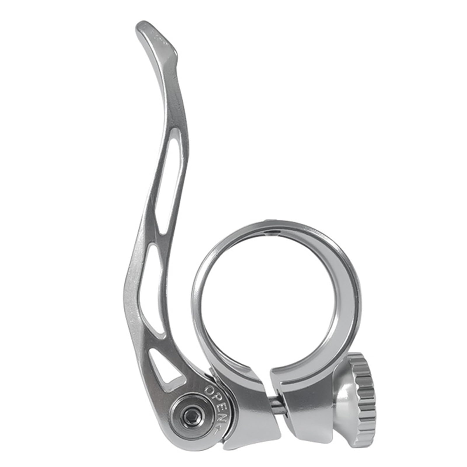Hzbb Multicolor Folded Bike Seats Clamp Light Weight Bicycles Seatpost Clamp Outdoor Cycling Gears Universals Seat Tube