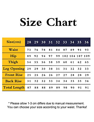 STARNEAK Pantaloni da Casual Classic Fit Stretch