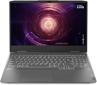 Lenovo LOQ 15IRX9 Gaming Laptop - 13th Intel Core i7-13650HX 14 Cores, AI Chip: LA1, NVIDIA GeForce RTX 4050 6GB GDDR6 Graphics, 16GB DDR5 RAM, 512GB SSD, 15.6" FHD (1920x1080) IPS 300nits 144Hz grey