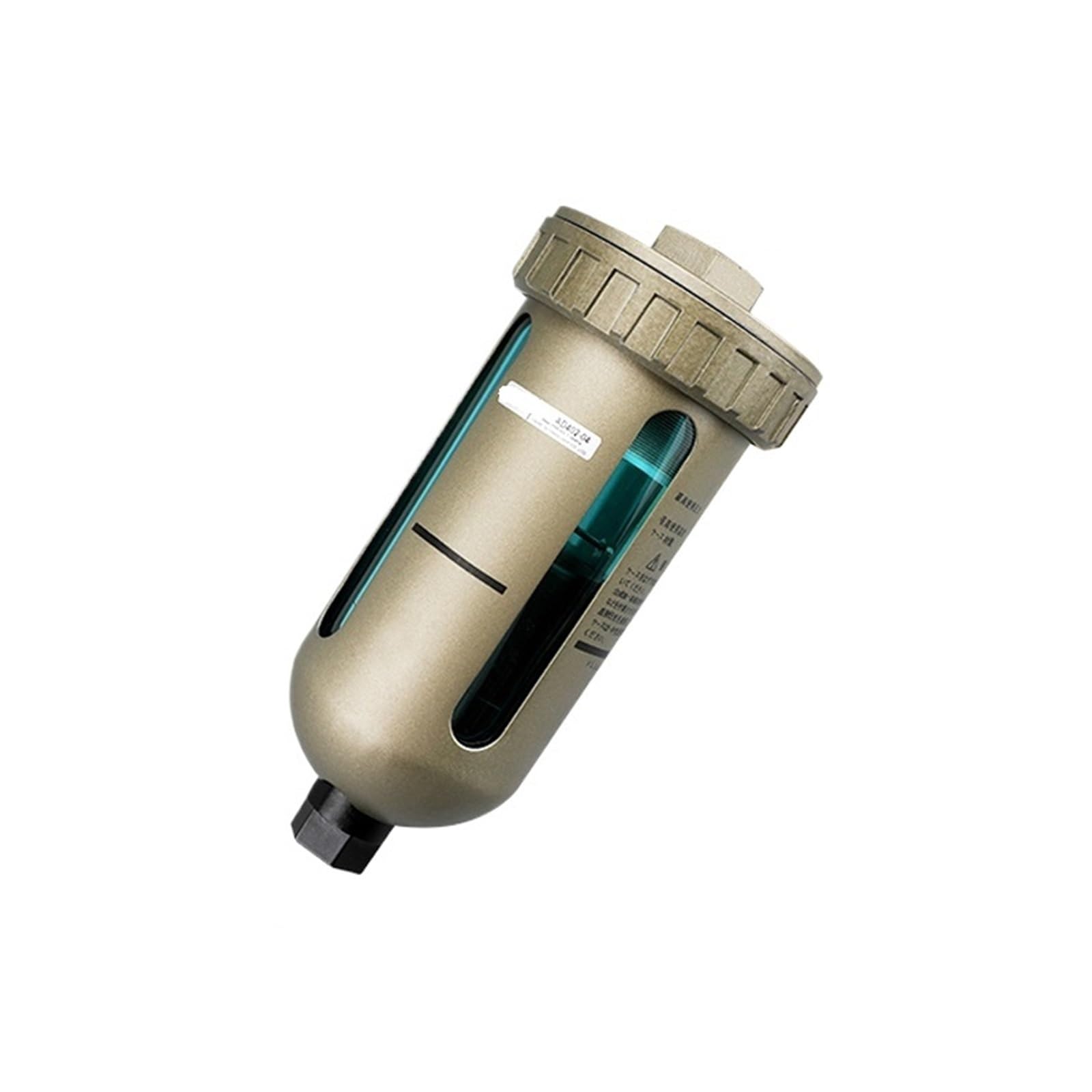 Filtro de agua de aire comprimido FRL, separador de humedad, drenaje automático con accesorios | KIT 5