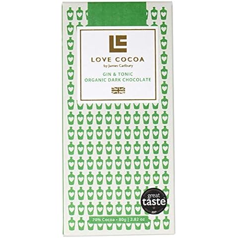 Love Cocoa Dark Chocolate with Gin and Tonic Cover