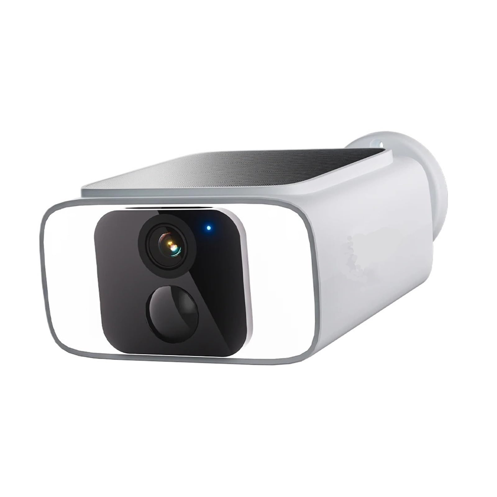 NCAEVGXRWJT 2K 4MP Solar Powered Outdoor Security Cam 2.4G&5G Dual WiFi Wireless Home Surveillance