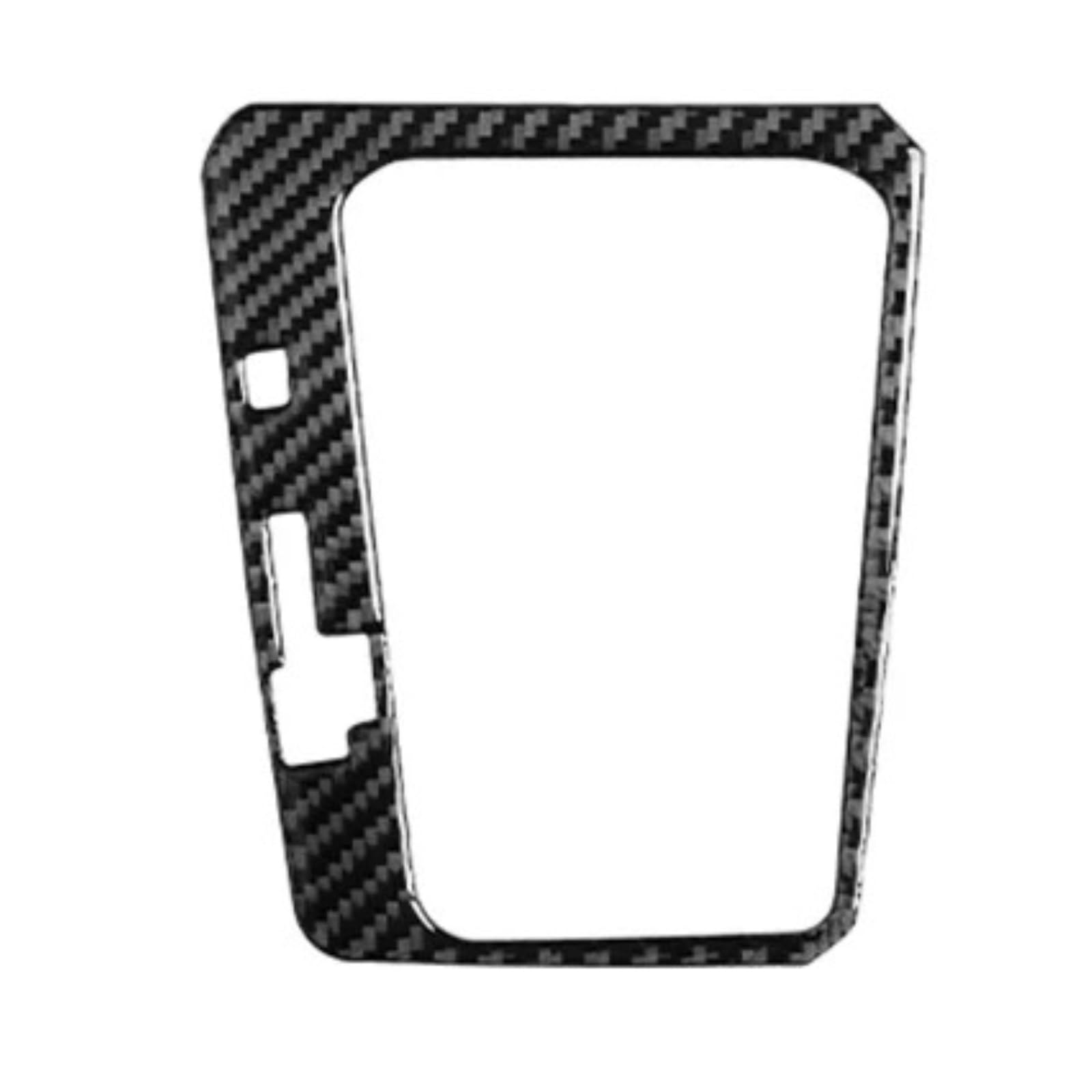 Interior Trim for Passat for Variant​ for Estate B8 B8.5 2016 2017 2018 2019 2020 2021 2022 2023 Real Soft Carbon Fiber Sticker Car Gear Shift Trim Auto Central Inner(for LHD Black Carbon)