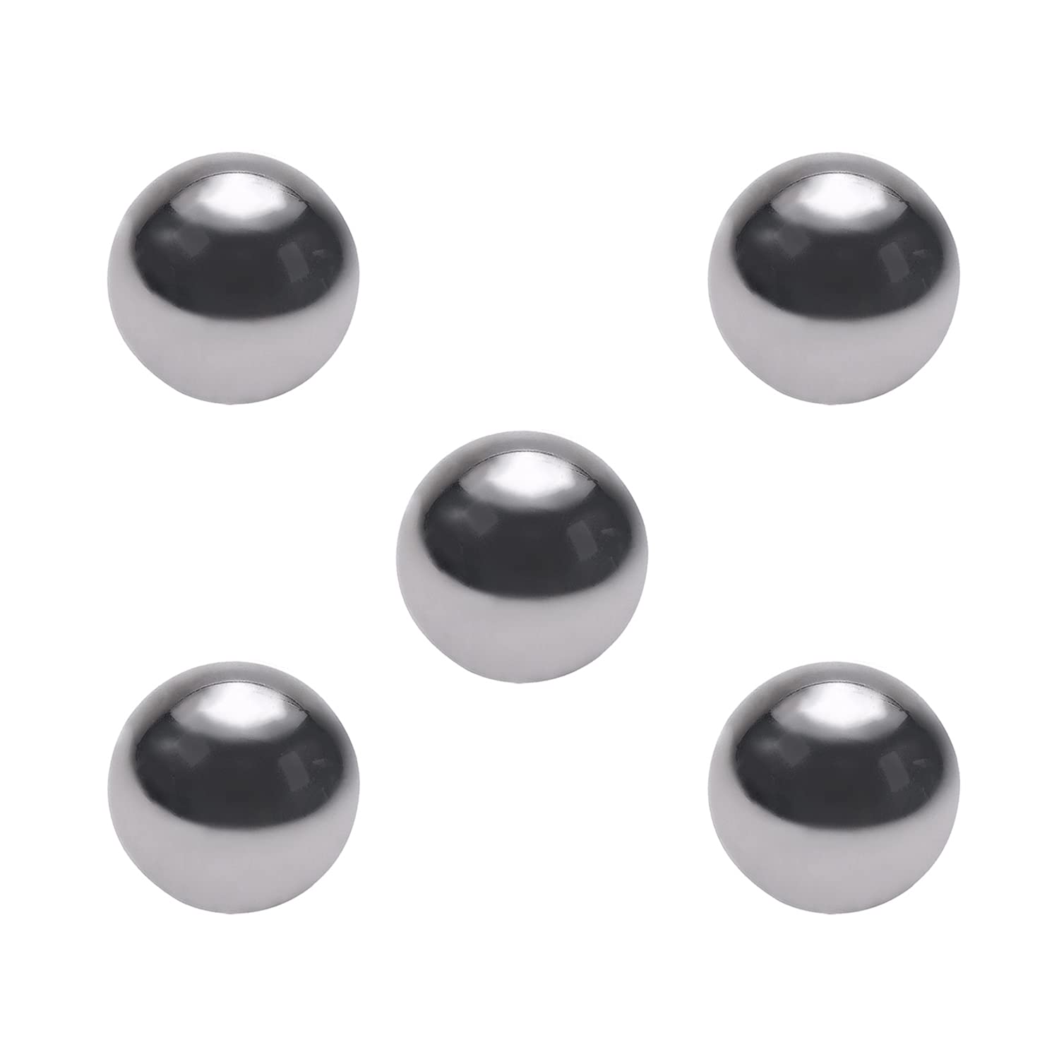 Othmro Lot De 10 Billes De Précision En Acier Chromé G10 Pour Roulements à Billes De 18 Mm - Couleur Argentée