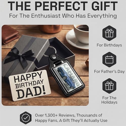 Image of Brotherhood Car Key Chain for Camaro - Classic Models Keychain for Men and Women Gift Key Ring - -