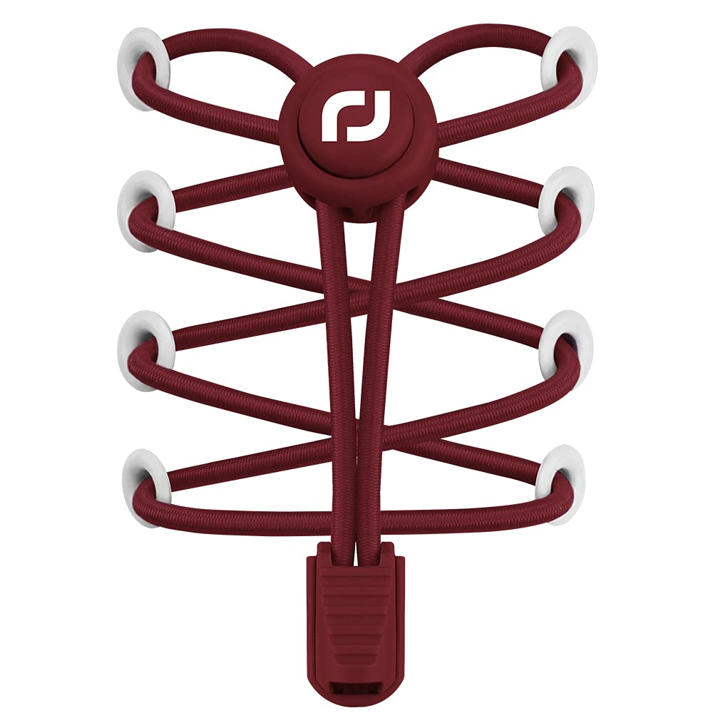 RJ-Sport Tieless Elastic Shoe Laces - Heavy Duty No Tie Shoelaces for Kids and Adult with Strong Lock and Speed Shoestrings