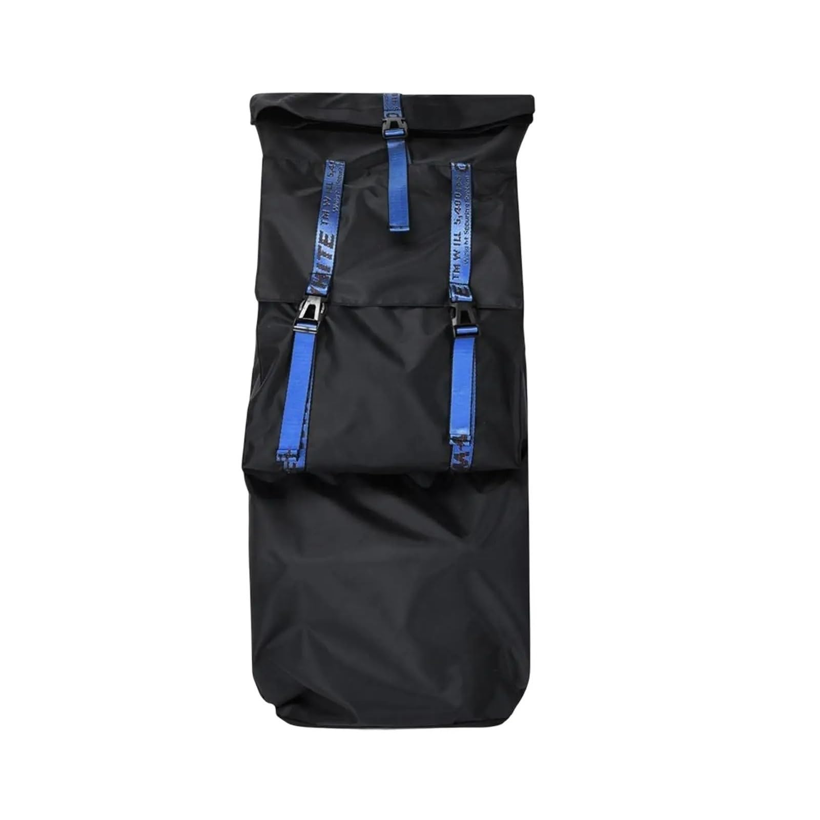 Longboard Housse Sac de Skateboard en Plein air avec bandoulière réglable, Sacs de Transport de Skate Tendance de Rue, Sacs à Dos de Skateboard(Blue)