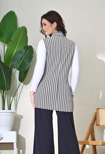 Image of IUGA Black Women Sleeveless Solid Front Open Neck Shrug (468)