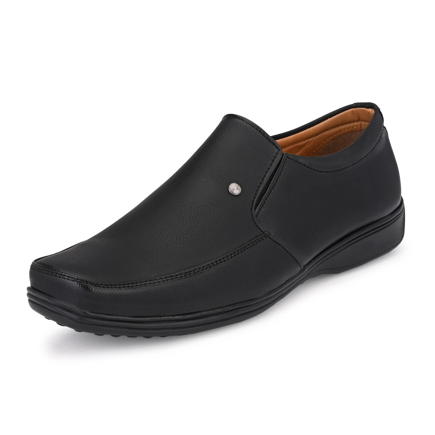 JOHN KARSUN Black Vegan Leather Office Shoes for Men Formal - 9 UK (B08LDQFTJC) Amazon Price History, Amazon Price Tracker