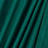 Velvet Upholstery Fabric - Luxurious, Soft for Home Décor, Sofa, Chair, Cushion Projects (Green, 1 Yard)