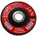 SAIT 78008 Ovation Flap Disc, 4-1/2-Inch by 7/8-Inch, 60 Grit, 10-Pack