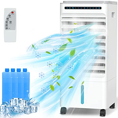 Ice in Front of Fan. Can You Cool a Room with Ice? Keeping Warm