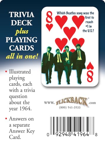 Flickback 1965 Trivia Playing Cards miniatura 7