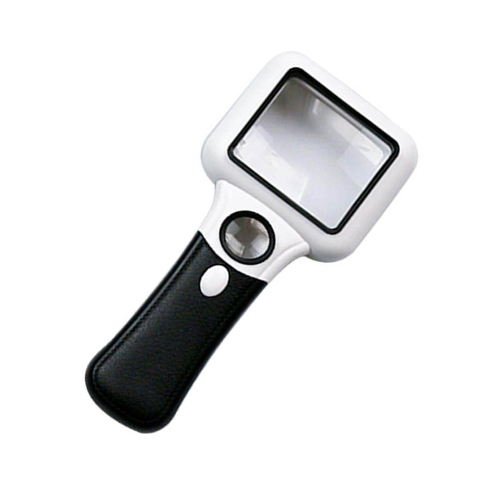 Magnifier with LED 5 45X Glass for Newspaper Reading Handheld Multifunction Eye Loupe Handheld Reading