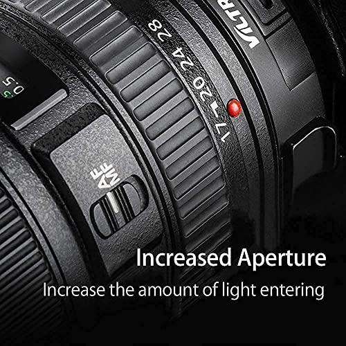 Image of VILTROX EF-M2II Lens Adapter, EF to M4 /3 Mount Auto-Focus Speed Booster Adapter for GH6 GH5M2 BMPCC 4K GH4 GH5 G100 G95 G85 OM-1 EM-1 E-M1X E-M1 iii E-M5 iii E-M10 iv E-M10 iii