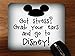 Desktop Office Silicone Mouse Pad by Trendy Accessories (Mouse Ears Quote)