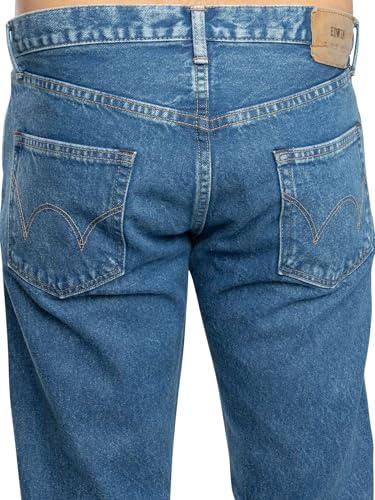 Edwin Men's Regular Tapered Jeans, Indigo Opened4