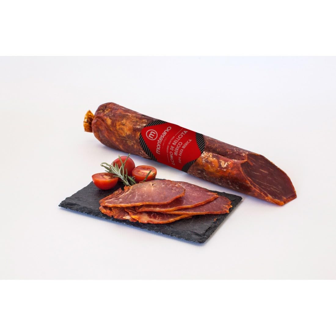 Ibéricos Montesano | Pack Embutidos | Chorizo de Bellota 100% Ibérico + Salchichón de Bellota 100% Ibérico + Lomo de Bellota Ibérico 50% Raza Ibérica | Alimentación Natural | Surtido Ibérico Gourmet