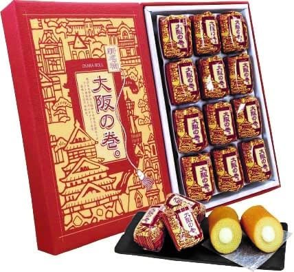 大阪土産 バームクーヘン 大阪の巻。12個入