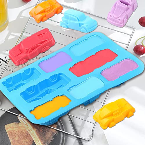 WishesMar Silikonform Form einer Auto Car Flexible Backform Antihaft Küche Besondere Silikonbackform Silikon Form für Kuchen, Seife, Backen, Dessert, Gebäck, Cake