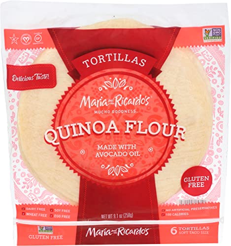 Maria & Ricardos, Tortillas Quinoa Flour 9.1 Ounce (Pack Of 1) #TOP22