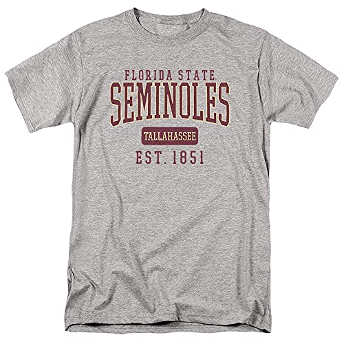 Florida State University FSU Seminoles Official Est. Date Unisex Adult T-Shirt Est. Date Small