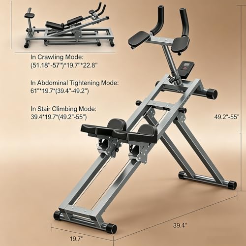 Entrenador 3 en 1 para espalda, abdominales y escalador miniatura 4