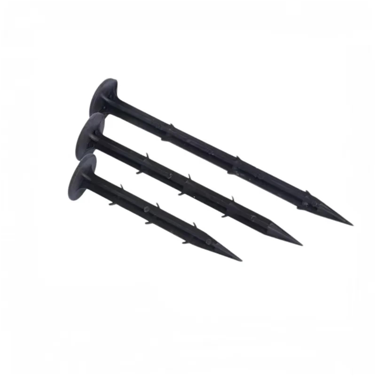 200 Pezzi di picchetti for Bordatura in Tessuto paesaggistico, Materiale PP, Chiodi da Terra in Anti-Erba for Serra per Fissaggio(21cm)