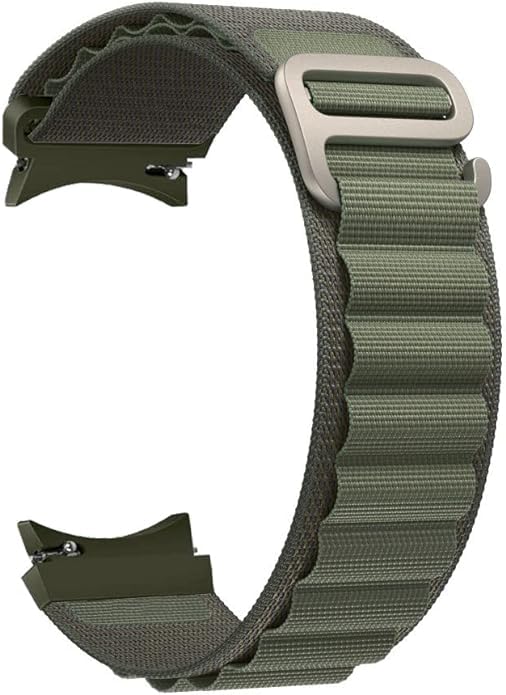 Meyaar Nylon Watch Straps Compatible for Samsung Galaxy Watch 6 Band Classic 43mm 47mm 40mm 44mm, Samsung Galaxy Watch 5 Band Pro 45mm 40mm 44mm, Samsung Galaxy Watch 4 Band Classic 40mm 44mm 42mm 46mm, No Gap Alpine Loop Woven Sport Strap for Men Wo (B0CLBV23HR) Amazon Price History, Amazon Price Tracker
