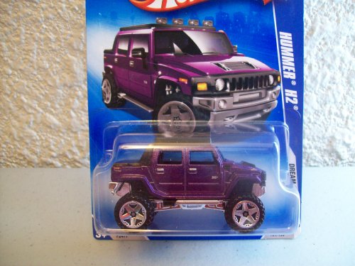 Hot Wheels 2009 Dream Garage Purple Hummer H2 escala 1:64
