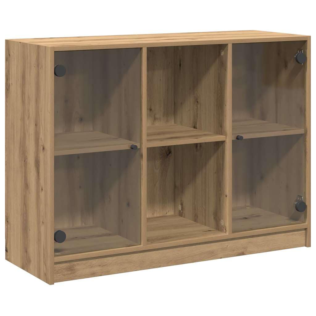 vidaXL Buffet chêne Artisanal 102x37x75,5 cm Bois d'ingénierie