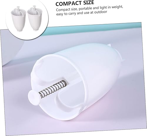 Miniatura 6 de NOLITOY 6 piezas de donas mini émbolo mini moldes para hornear mini waffles depositante donas prensa donas molde postres molde donas molde para